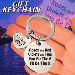 Valentines Day Gift For Girlfriend Him Her Women Wife Girl Ladies Love Keychain