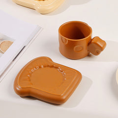 Cheese-shaped Mark Coffee Cup