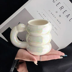 Creative Bubble Ceramic Mug