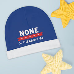 Blue Election Baby Beanie (AOP)