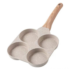 Medical Stone Non-stick Four-Hole Frying Pan
