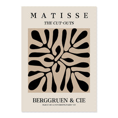 Abstract Matisse Body Line Floral Bohemian Poster Canvas Painting