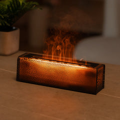 USB Color Changing Plug-in Simulation Flame Humidifier