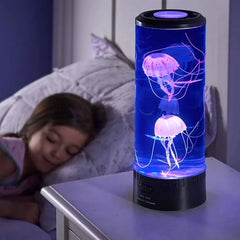 LED Color Changing USB Jellyfish Table Night Lamp