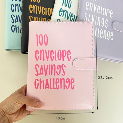 100 Envelope Saving Challenge Book