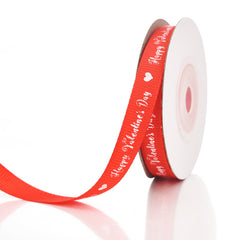 Packing Ribbon Love Pattern Flowers Ribbon Wedding Celebration Decoration Ribbon