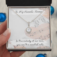 Eternal Love Necklace with Special Message