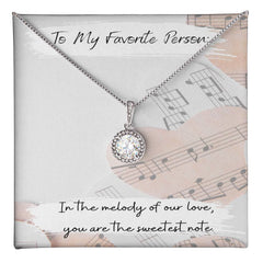 Eternal Love Necklace with Special Message