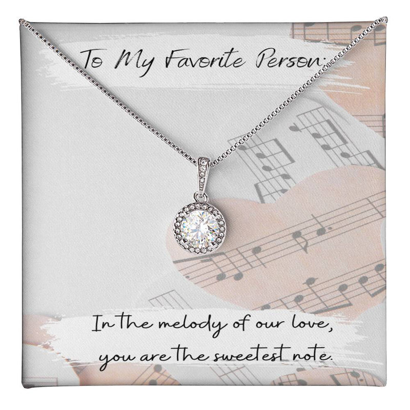 Eternal Love Necklace with Special Message