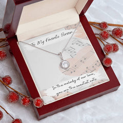 Eternal Love Necklace with Special Message