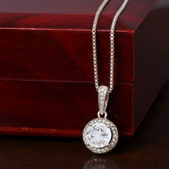 Luxury 'Eternal Hope' Cubic Zirconia Crystal Necklace