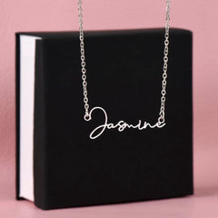 Personalized Custom Signature Necklace