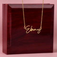 Personalized Custom Signature Necklace