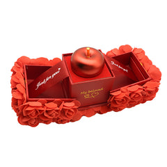 Eternal Flower Soap Rose Gift Box With Crystal Pendant Necklace