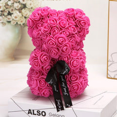 Eternal Flower Rose Teddy Bear