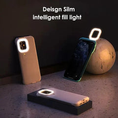 LED Selfie Light Flash Phone Case for iPhone