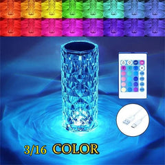 LED Color Changing Touch Diamond Lamp